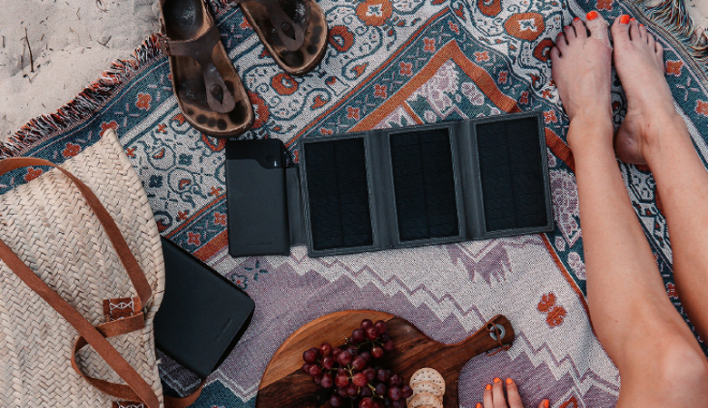 The Solar-Powered Travel Wallet That Will Finally Get You Organized 